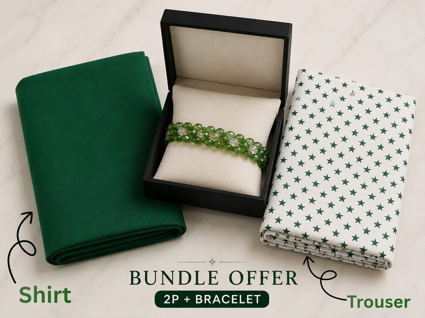 14 August special bundle  Simple shirt + print trouser