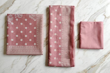 Premium Lawn Duo Bundle: Pearl Lawn 3Pcs Suit With Bracelet Gift