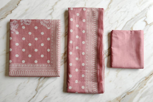 Pearl Lawn 3Pcs Simple Trousers