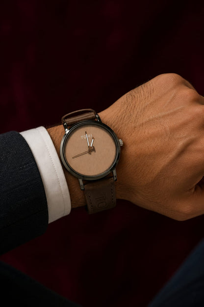 Tomi T-101 Leather Watch