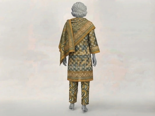 Pearl Lawn 3Pcs